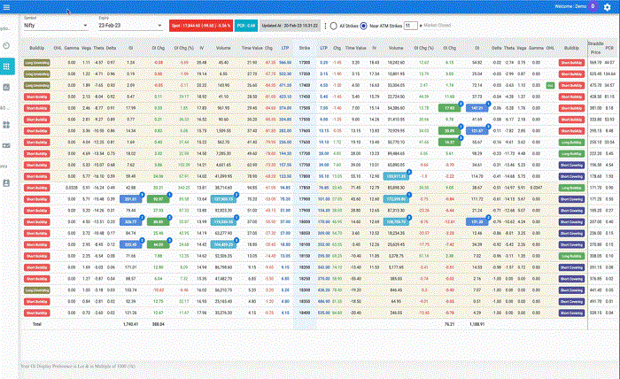 finnifty option chain